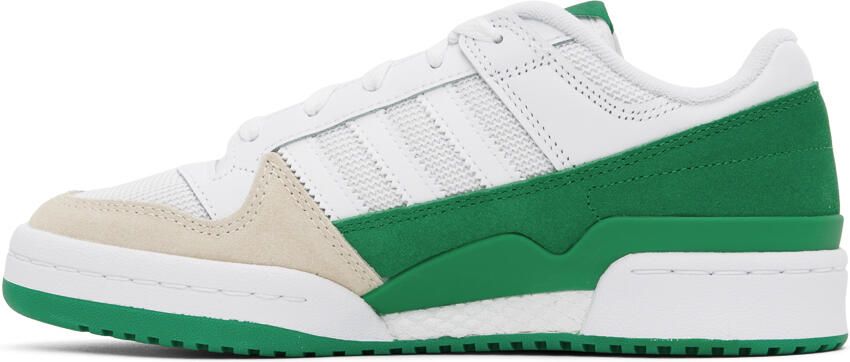 Adidas Originals White Forum Low Classic Sneakers - Picture 3