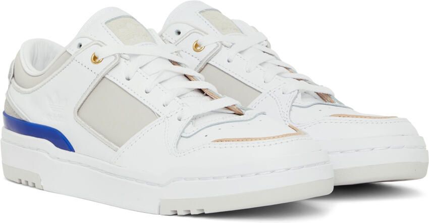 Adidas Originals White Forum Luxe Sneakers - Picture 2