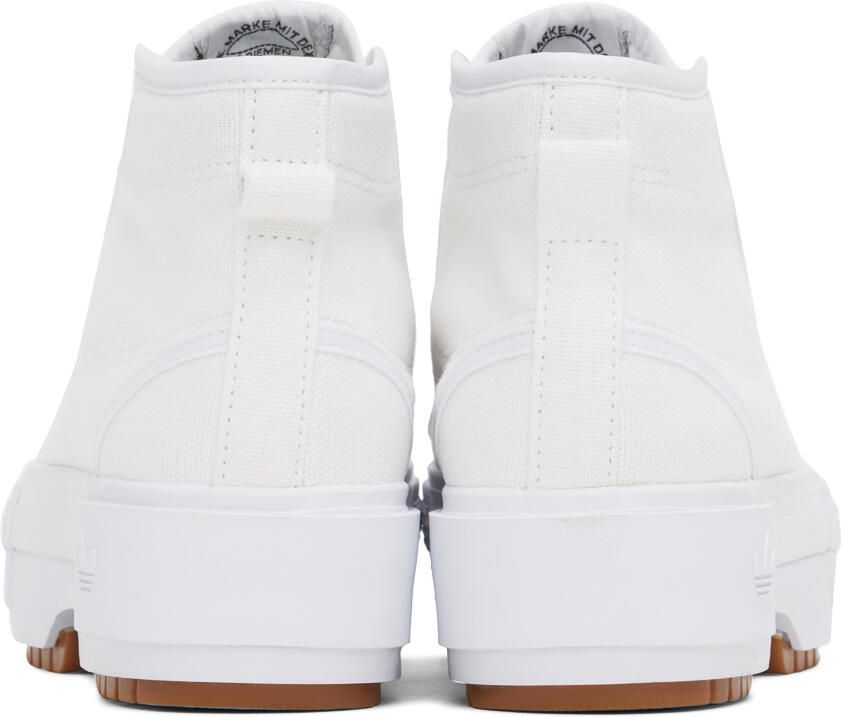 Adidas Originals White Nizza Trek Platform Sneakers - Picture 2