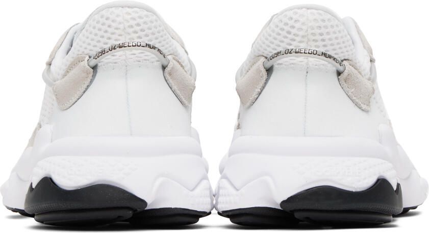 Adidas Originals White Ozweego Sneakers - Picture 3
