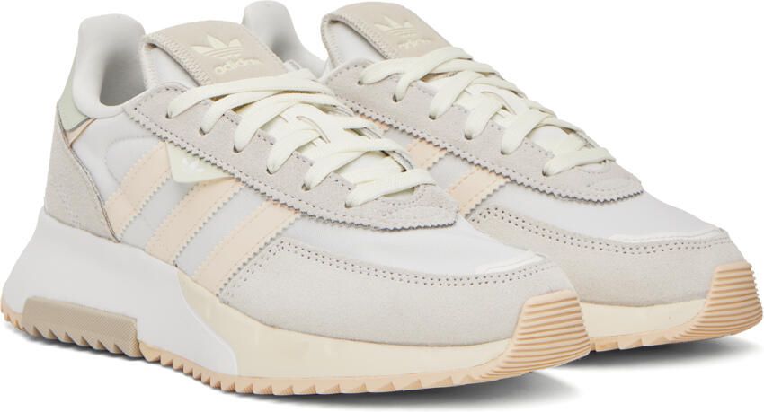 Adidas Originals White Retropy F2 Sneakers - Picture 2