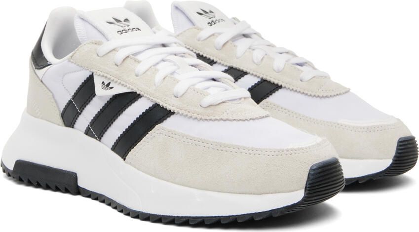 Adidas Originals White Retropy F2 Sneakers - Picture 2
