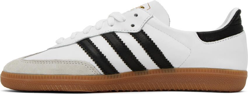 Adidas Originals White Samba Decon Sneakers - Picture 4