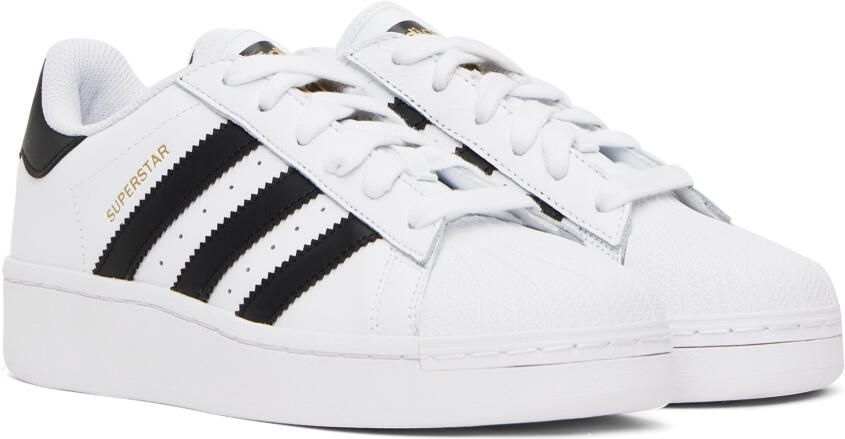 Adidas Originals White Superstar XLG Sneakers