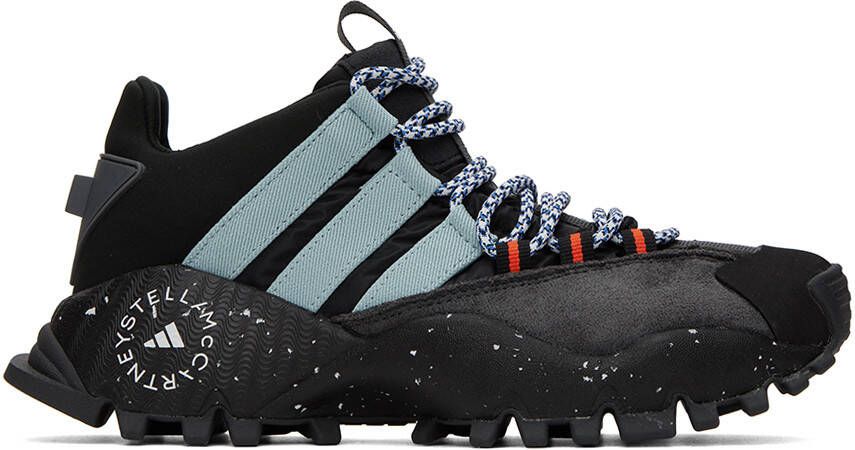 Adidas by Stella McCartney Black Seeulater Sneakers