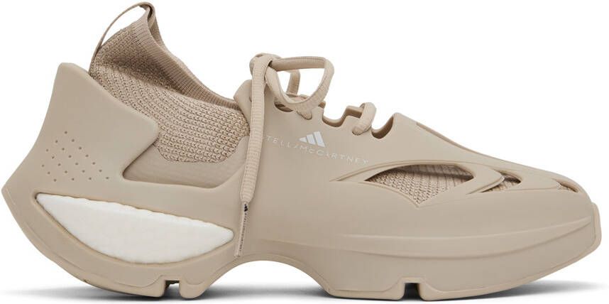 Adidas by Stella McCartney Taupe Sportswear Sneakers - Picture 5