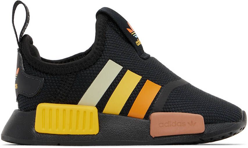 Adidas Kids Baby Black NMD 360 Sneakers - Picture 4