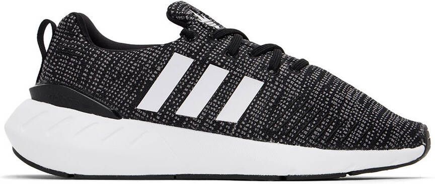 Adidas Kids Black Swift Run 22 Big Kids Sneakers