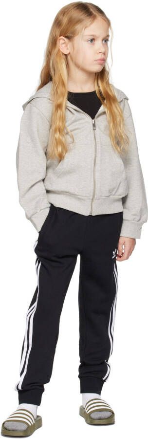 Adidas Kids Khaki Adilette Shower Little Kids Slides - Picture 4