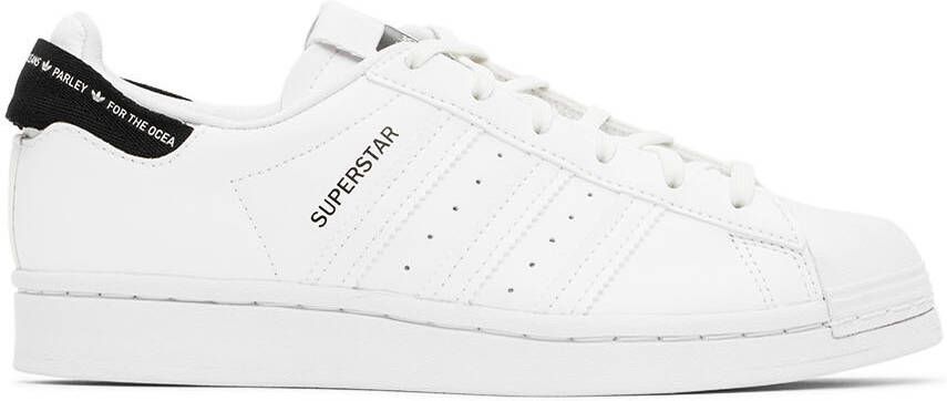 Adidas Kids White Superstar Big Kids Sneakers - Picture 5