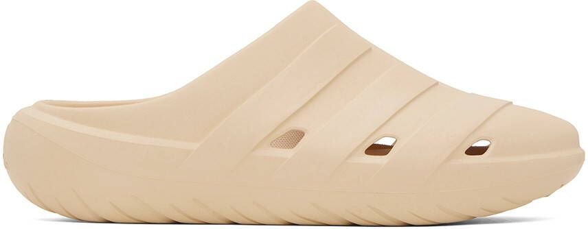 Adidas Originals Beige Adicane Clogs - Picture 3
