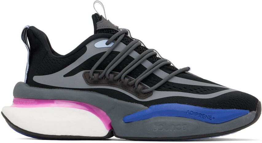 Adidas Originals Black Alphaboost V1 Sneakers - Picture 5