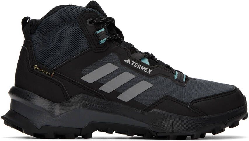 Adidas Originals Black & Gray Terrex AX4 Sneakers - Picture 5