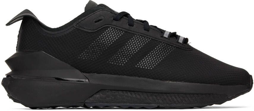 Adidas Originals Black Avryn Sneakers - Picture 5
