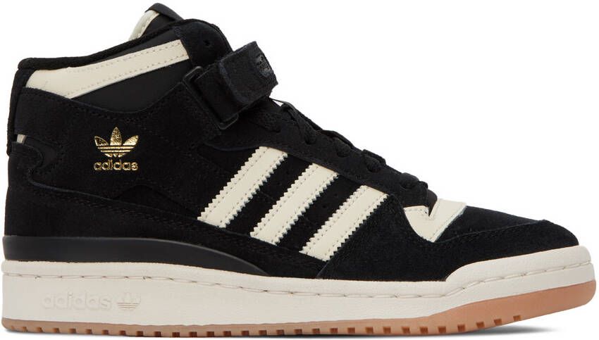 Adidas Originals Black Forum Sneakers - Picture 5