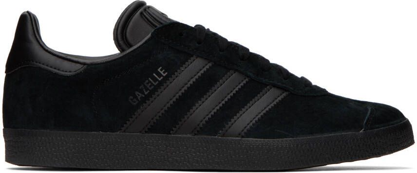 Adidas Originals Black Gazelle Sneakers - Picture 5