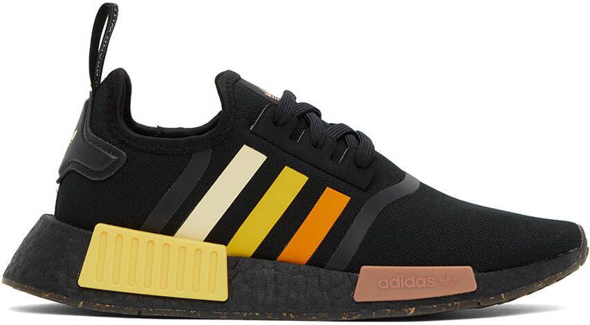 Adidas Originals Black NMD R1 Sneakers - Picture 5