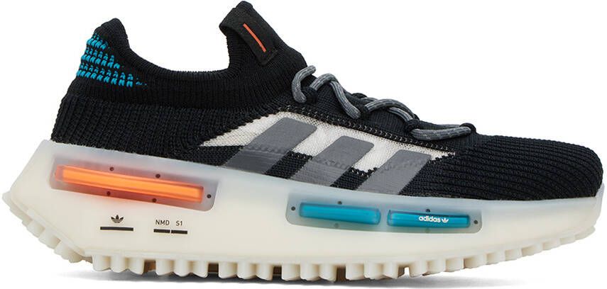 Adidas Originals Black NMD_S1 Sneakers - Picture 3