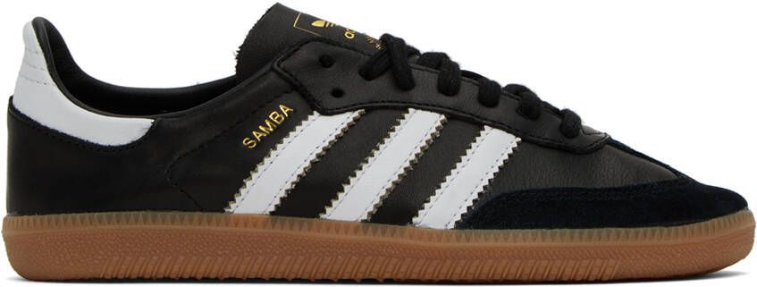 Adidas Originals Black Samba Decon Sneakers - Picture 5