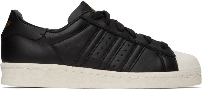 Adidas Originals White & Beige Superstar 82 Sneakers - Picture 7