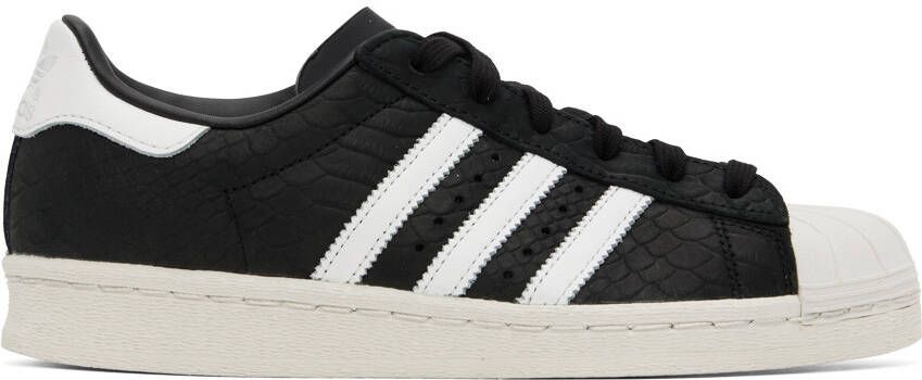 Adidas Originals Black Superstar 82 Sneakers