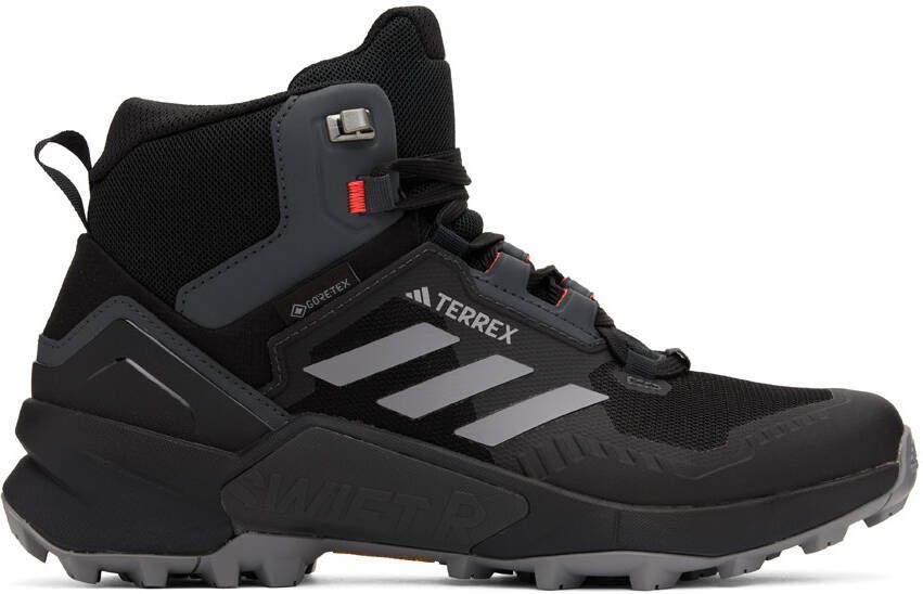Adidas Originals Black Terrex Swift R3 Mid Sneakers - Picture 5