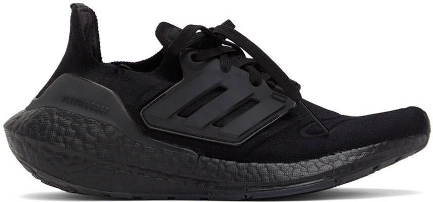 Adidas Originals Black Ultraboost 22 Low-Top Sneakers - Picture 8