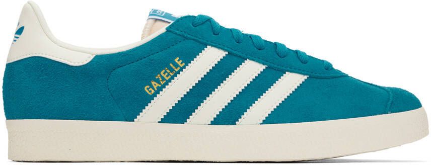 Adidas Originals Blue Gazelle Sneakers - Picture 5