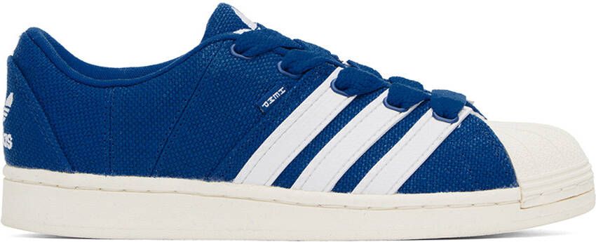 Adidas Originals Blue Superstar Supermodified Sneakers - Picture 5