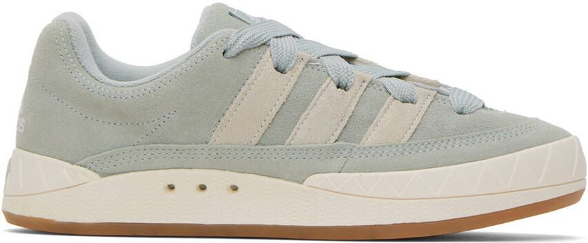 Adidas Originals Gray Adimatic Sneakers - Picture 5