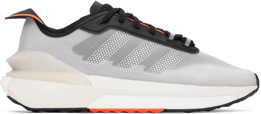 Adidas Originals Gray Avryn Sneakers - Picture 5