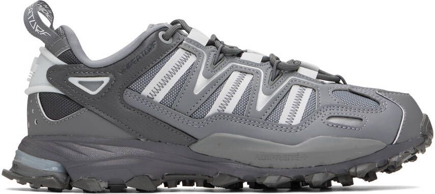 Adidas Originals Gray Hyperturf Sneakers - Picture 5