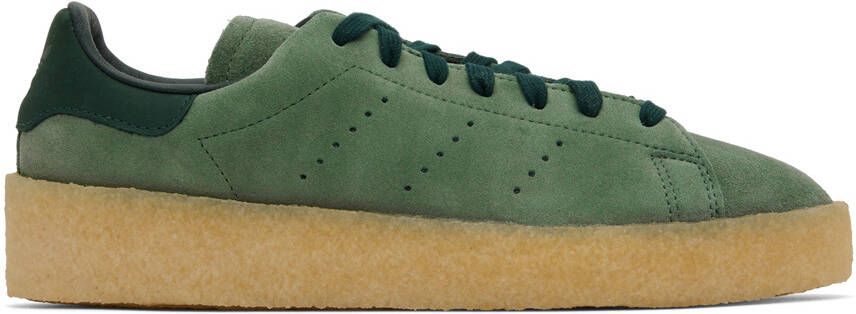 Adidas Originals Green Stan Smith Crepe Sneakers - Picture 5