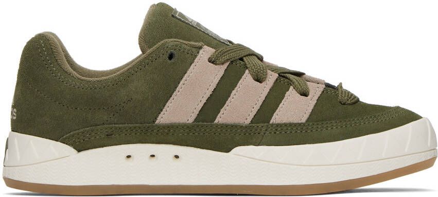 Adidas Originals Khaki Adimatic Sneakers - Picture 4