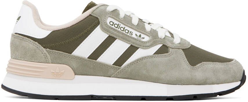 Adidas Originals Khaki Treziod 2 Sneakers - Picture 6