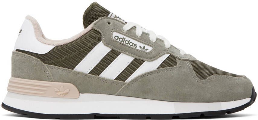 Adidas Originals Khaki Treziod 2 Sneakers - Picture 10