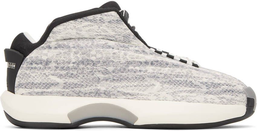 Adidas Originals Off-White & Black Crazy 1 Sneakers