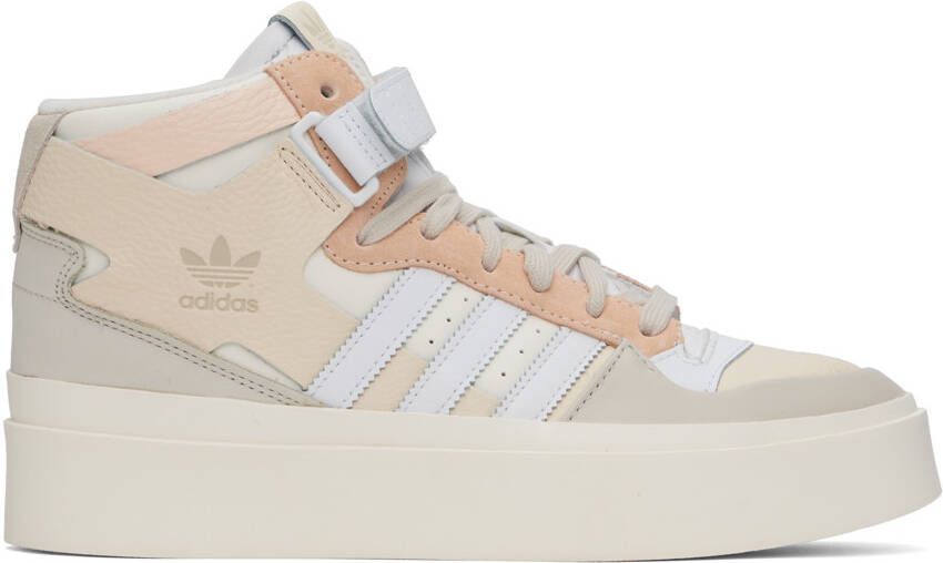 Adidas Originals Off-White Forum Bonega Sneakers - Picture 4