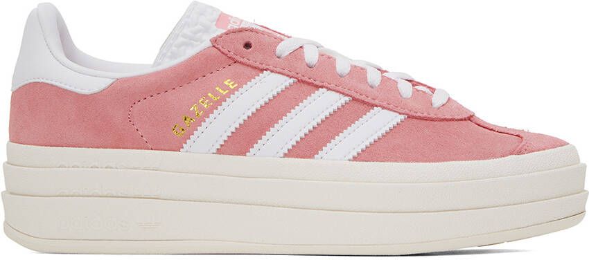 Adidas Originals Pink Gazelle Bold Sneakers - Picture 5