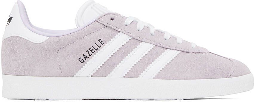 Adidas Originals Purple Gazelle Sneakers - Picture 4
