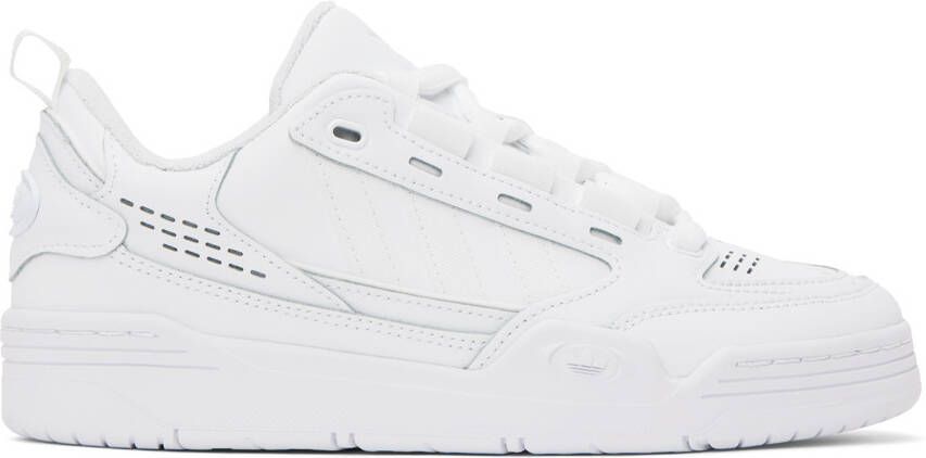 Adidas Originals White Adi2000 Sneakers - Picture 5