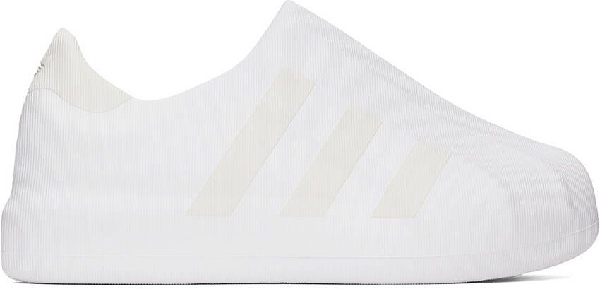 Adidas Originals White Adifom Superstar Sneakers - Picture 5