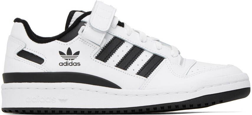 Adidas Originals White & Black Forum Sneakers