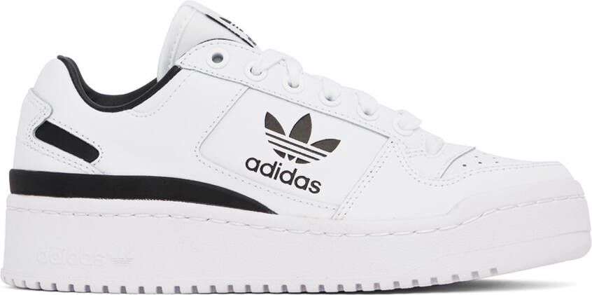 Adidas Originals White Forum Bold Sneakers - Picture 5