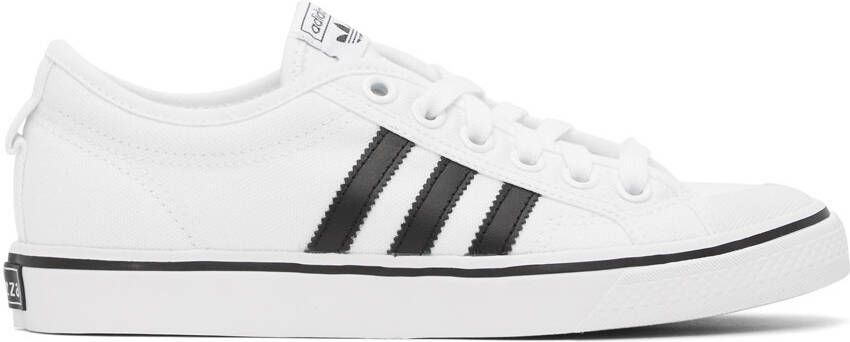 Adidas Originals Off-White Nizza Sneakers - Picture 4
