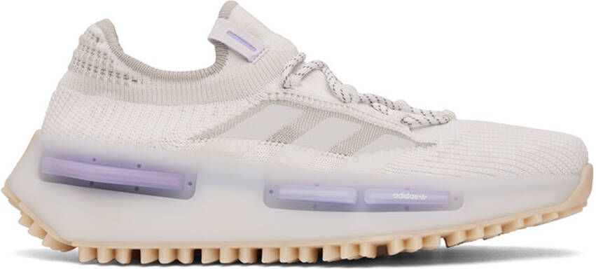 Adidas Originals White NMD S1 Sneakers - Picture 2