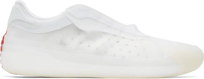 Adidas Originals White Prada Edition A+P Luna Rossa 21 Sneakers - Picture 5