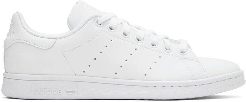 Adidas Originals White Stan Smith Sneakers - Picture 7