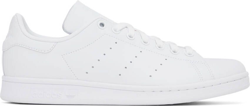 Adidas Originals White Stan Smith Sneakers - Picture 3