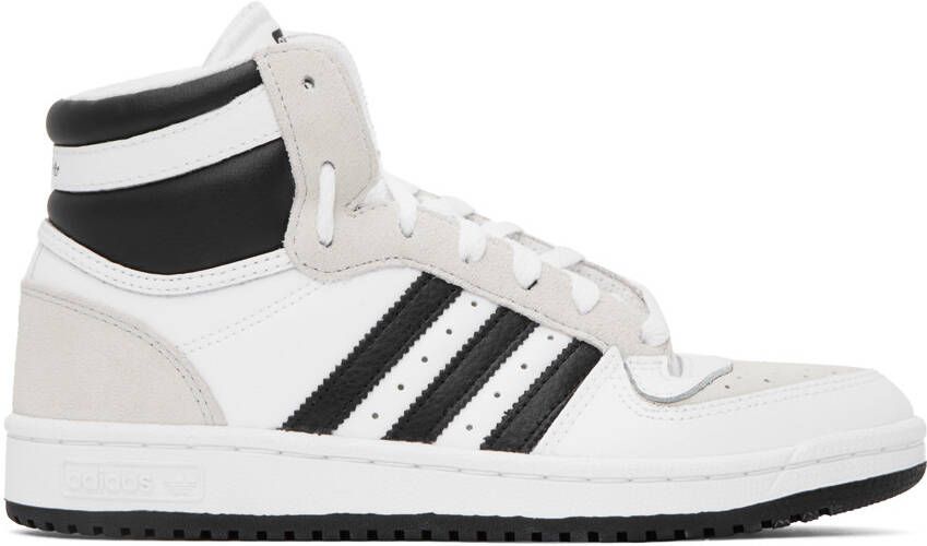 Adidas Originals White Top Ten RB Sneakers